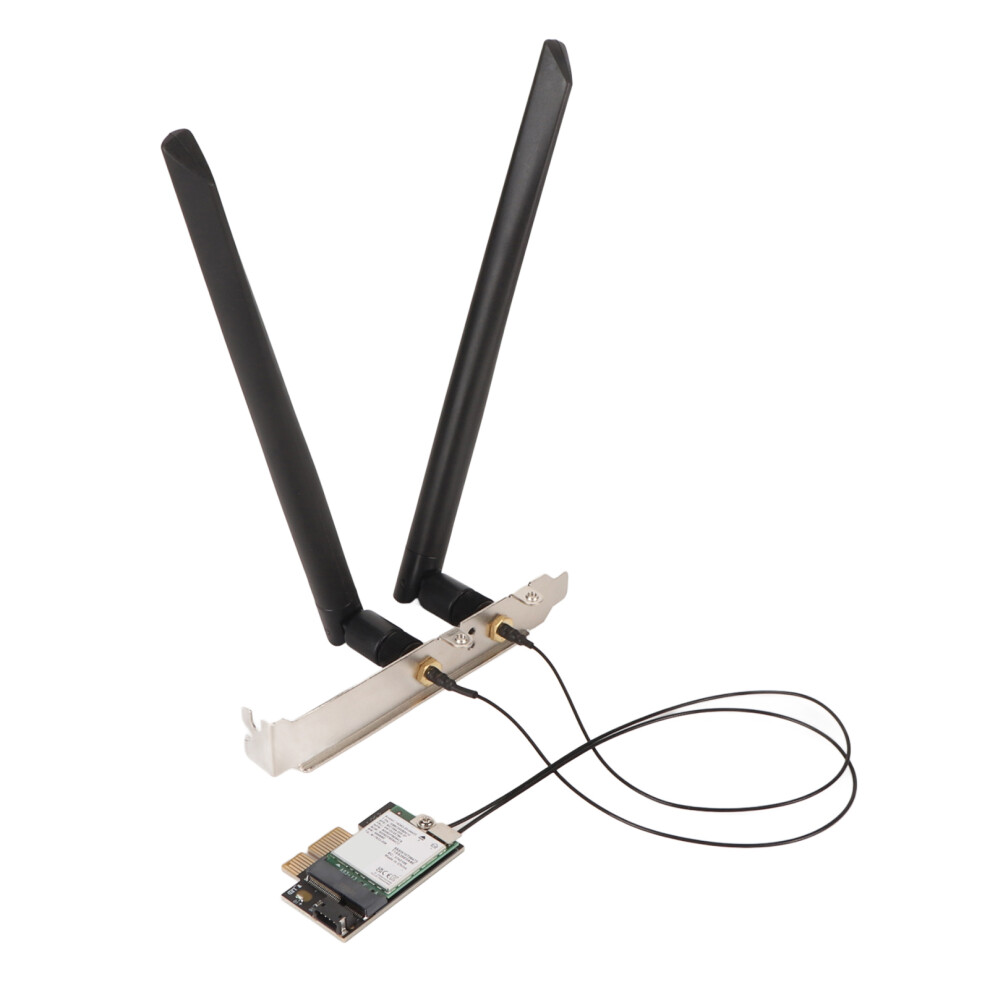 Ax210ngw Wifi 6E Pcie Card 5374Mbps Bluetooth 5.2 Antenna 8751349523676