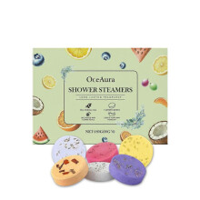 OceAura Aromatic Steam Shower Tablets Citrus Scent Soothing Enjoy Bathing Steam Shower Tablets