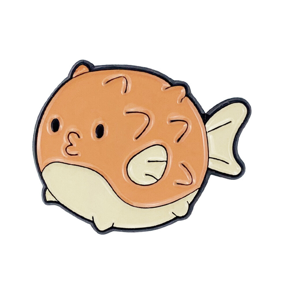 Colorful Cartoon Sea Animal Brooches Unique Marine Creature-73