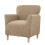 Polyester Sofa Cover Elastic Single Couch Cover-Light Coffee 1