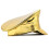 Shimmering PU Leather Marine Hat Dance Props Flat Top Hat-White 7