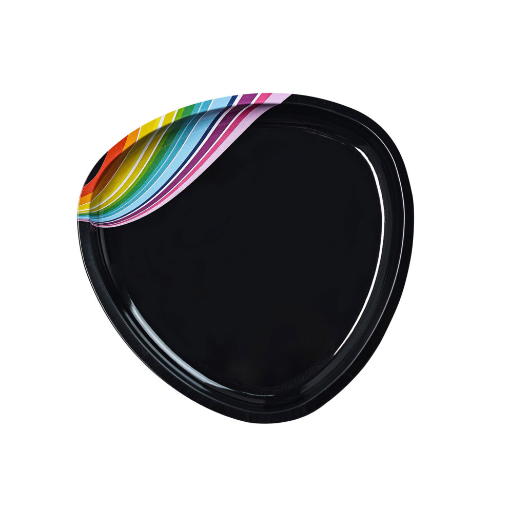 Jewelry Dish Makeup Cosmetics Organizer Nail Art Tool-Black-image-OPC-PKGDSDH-NEW