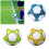 Football Training Balls Classical Traditional Panel Size 5-Blue 3