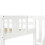 Bunk Beds, Double Space-Saving Kids Storage Bed with Staircase, White 7