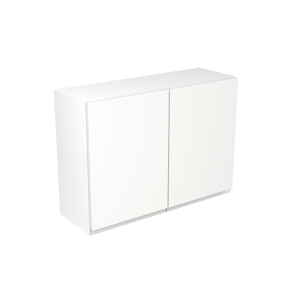 B&Q - Wall Unit 1000mm W/ J-Pull Cabinet DoorSuper Gloss White - Image 2