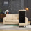 (Beige) 3 Seater L-Shaped Sofa Bed with Storage, USB & LED 4
