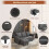 (Grey) 3 Seater L-Shaped Sofa Bed with Storage, USB & LED 6