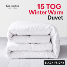 (15 TOG Super King 260x220cm) 15 Tog Duvet - Extra Warm Hollow Fibre Quilt for Winter - Corovin Cover, Anti-Allergy Bed Quilt