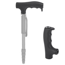 Umweltfreundlicher schwarzer Monopod-Griff – Leichter Griff für Trekking