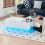 AINPECCA Led Lift Top Coffee Table With 2 Drawers White 9