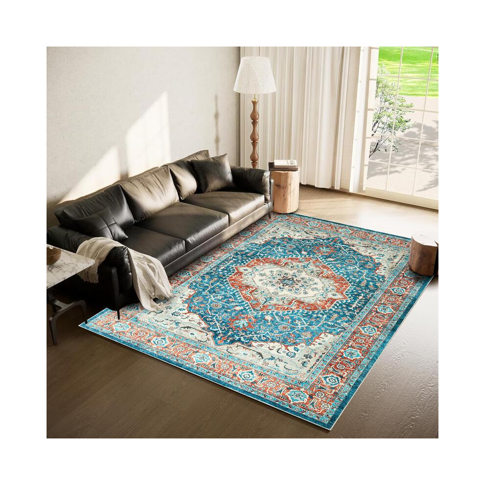 (11. Regal, (240 Cm X 320 Cm) Xxl Rug) Luxury Cashmere Vintage Persian Rug Â Premium Soft Plush Carpet, Non-Slip Modern Floor Mat,Large Rug Elegan 5051832466736