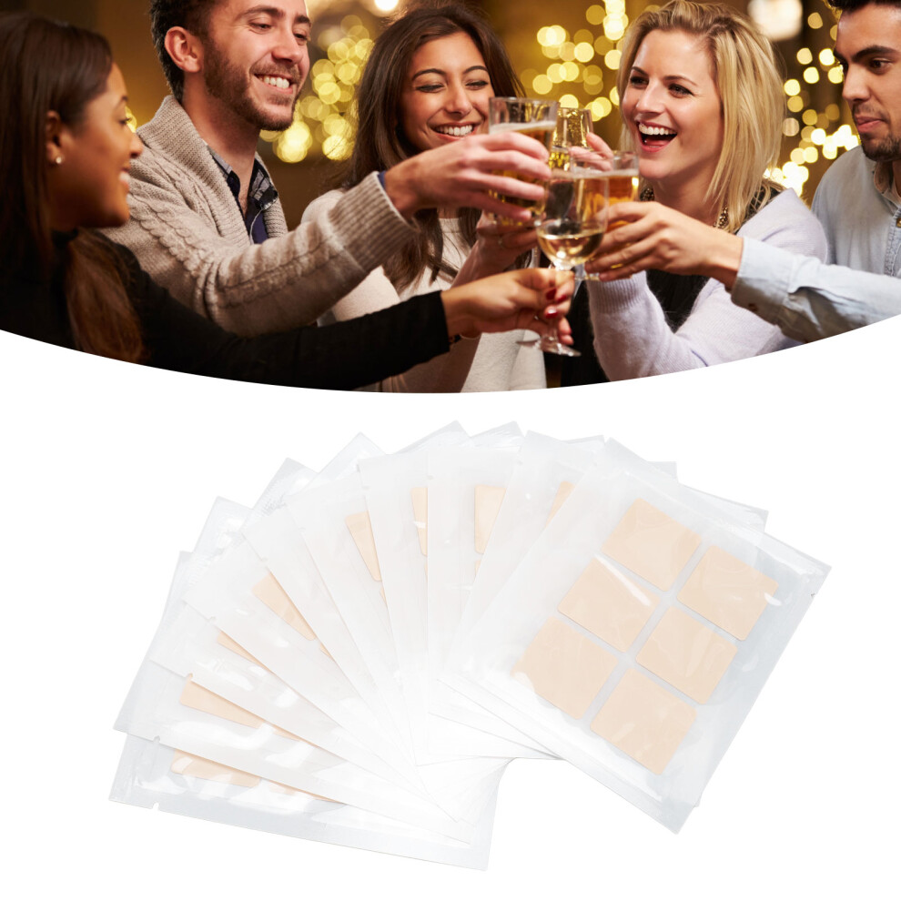 60PCS Party Patches Stickers for Hangover Recovery Before Drinking
