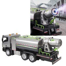 1:18 RC Truck with 120 Rotation Sprayer, 9-Channel Steering, Kids' High Simulation