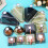 100Pcs Plastic Cake Boxes Black Bottom Clear Lid Reusable Food Grade 5