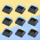 100Pcs Plastic Cake Boxes Black Bottom Clear Lid Reusable Food Grade 3