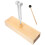 fork set with wooden voice box and hammer mallet 9