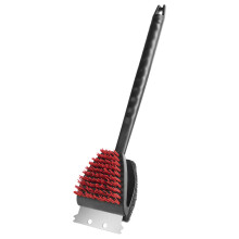 grill bbq cleaning brush with multifunction tool for grills