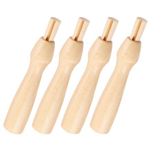 4pcs wooden needle felting handles for felting needles tools