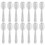 100 pcs plastic dessert spoons for party cake tableware portable use 8