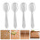 100 pcs plastic dessert spoons for party cake tableware portable use 7