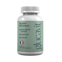 Glucavit  Natural supplement for blood sugar & energy, 60 capsules