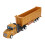 Remote Control Dump Truck Toy, Double Deck Transporter, Light Sound 11