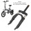 Sturdy Aluminium Hydraulic Shock Absorber Fork for 12" Wheels 6