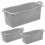 3pcs silicone camping grease catcher liners for outdoor use 4