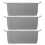 3pcs silicone camping grease catcher liners for outdoor use 10