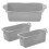 3pcs silicone camping grease catcher liners for outdoor use 7