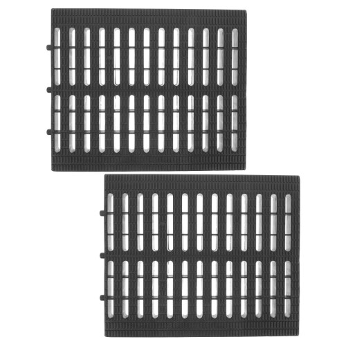 2 pcs plastic outdoor sewer cover replaceable trench grate 2