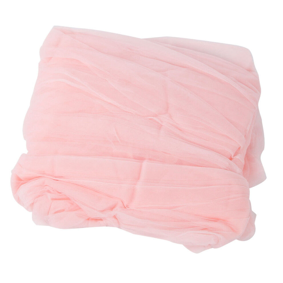 Kids Bedroom Mesh Mosquito Net Pink Canopy Insect-Free Sleep Child Safe 1.8m