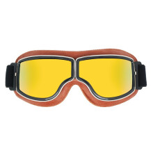 (14#) Motorcycle Windproof Goggles Retro Vintage Motorbike Glasses Bike Sports Eyewear