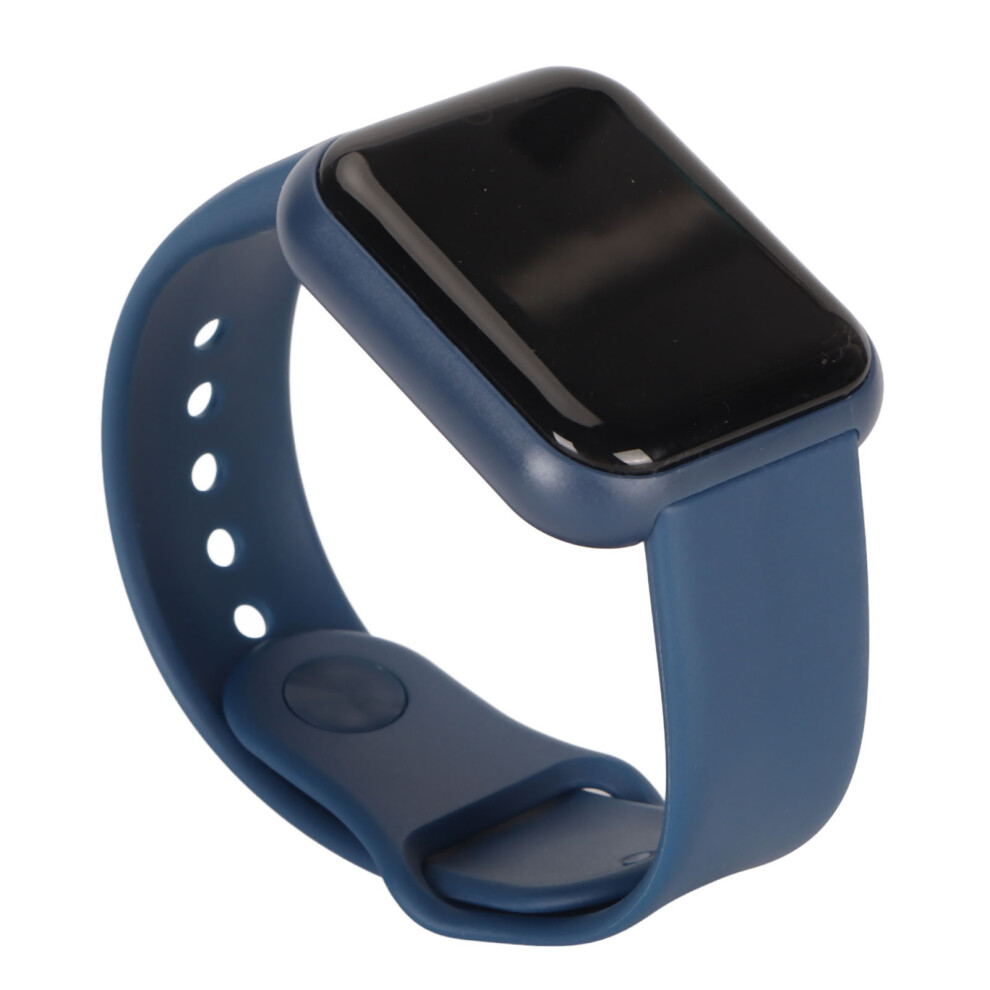 1.4Inch Smart Watch Y68, 150Mah Waterproof Fitness Tracker Dark Blue 4231349536356
