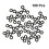 100 one-bag dartstift unterlage aluminium o-ring 2