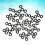 100 one-bag dartstift unterlage aluminium o-ring 7