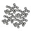 100 one-bag dartstift unterlage aluminium o-ring 1