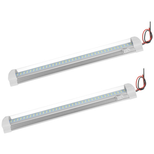 2pcs interior light bar for rv reading lights 12-80v