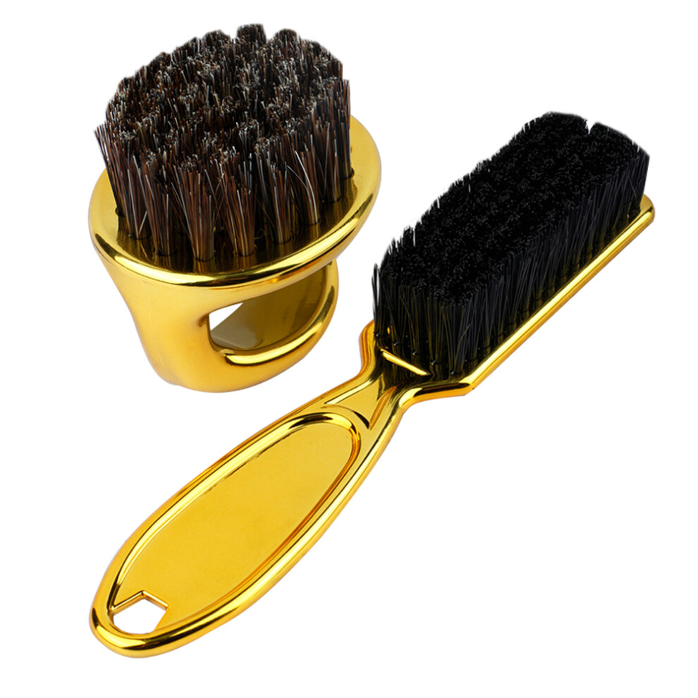 Solustre Neck Duster Hair Duster Set For Barbers Cleaning Brush Knuckle Brush