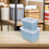 2pcs large plastic storage containers with lids for toys and blocks 7