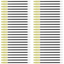 50pcs disposable eyebrow and eyelash brushes applicators