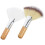 2 pcs fan makeup brushes for face highlighting and blush 1