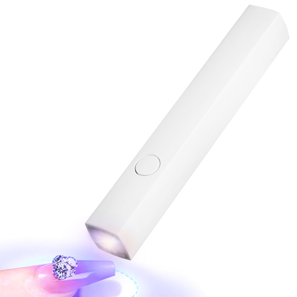 Villcase Rechargeable Mini Nail Lamp For Fast Curing Gel Polish Drying