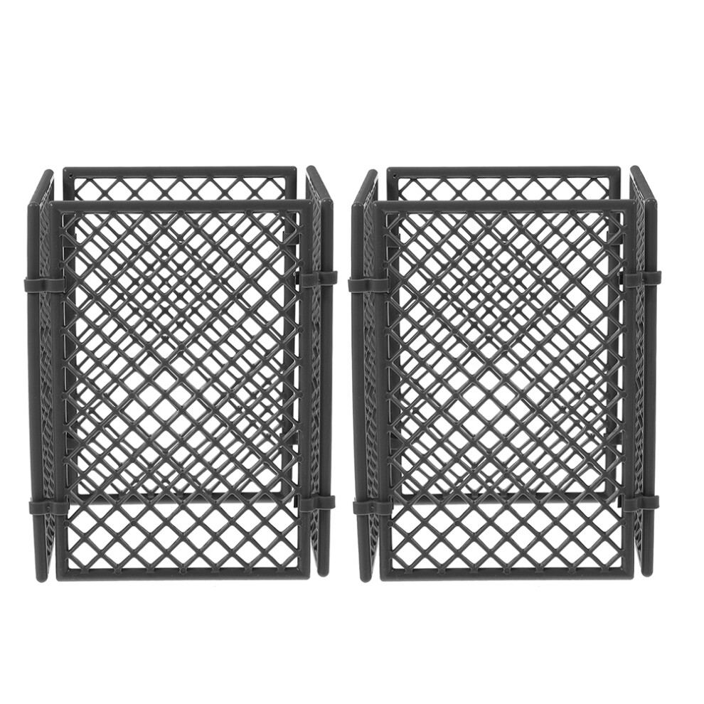 8Pcs Plastic Miniature Garden Fence For Kids Outdoor Fairy Gardens 3202792250985