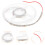 pu self-adhesive gypsum decorative strip for drop ceilings white 9