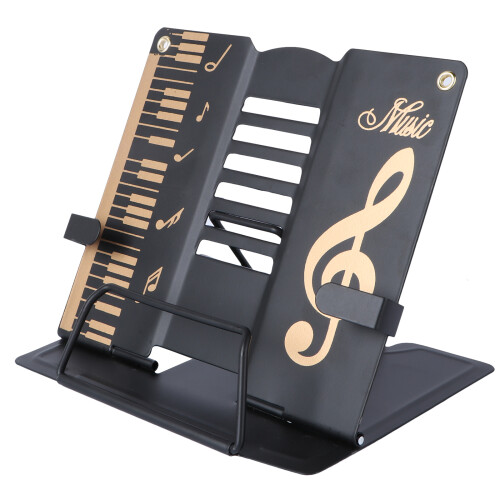 adjustable reading rack for books and music scores
