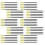 50pcs disposable eyebrow and eyelash brushes applicators 6