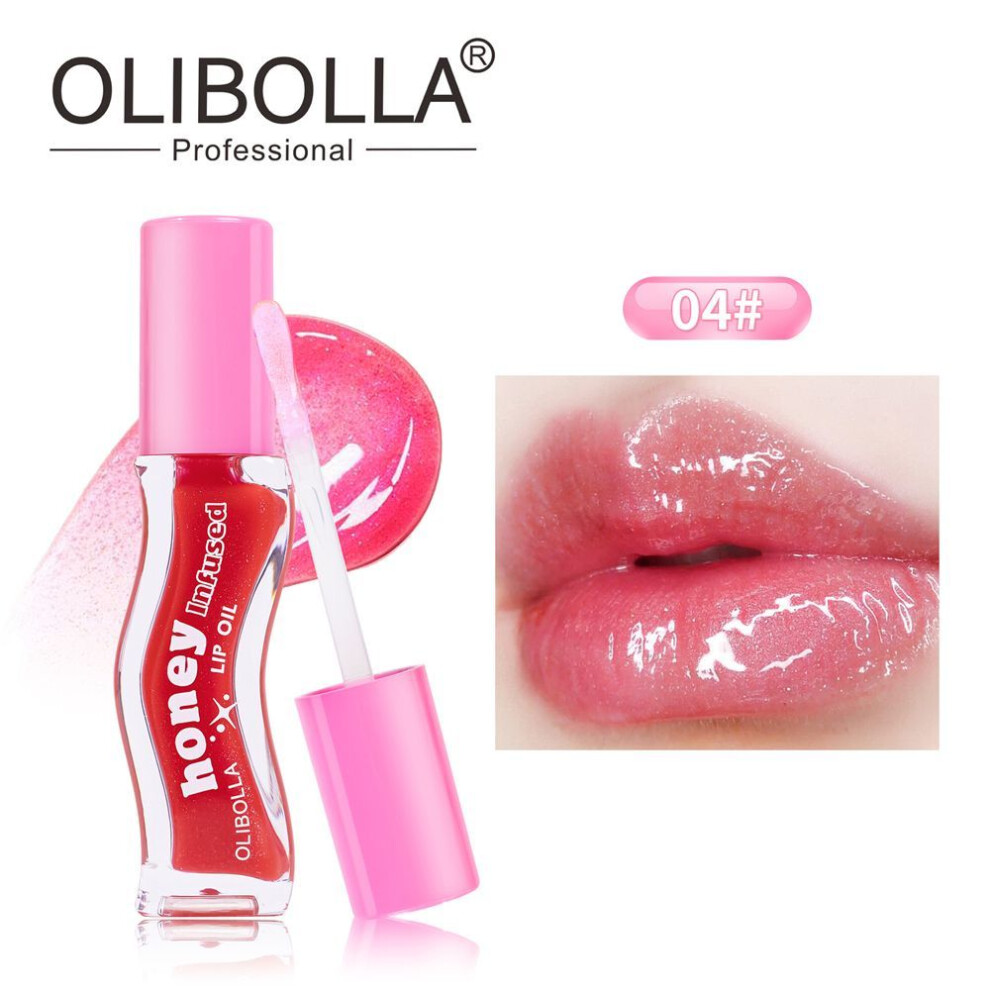 (Type#4) Olibolla Crystal Mirror Jelly Waterproof And Sweat-proof High-gloss Lip Gloss-image-OPC-PKGH6BJ-NEW