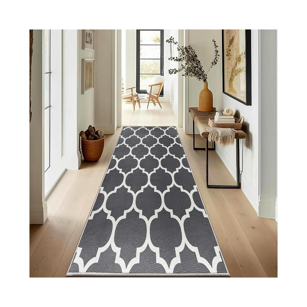 (8.AVA GREY, 60x110 ( Door Mat )) Imperial Rooms Printed Runners Living Room â Printed Area Runner for Bedroom â Modern Design Printed Runner Rug -image-OPC-PKGH6W9-NEW