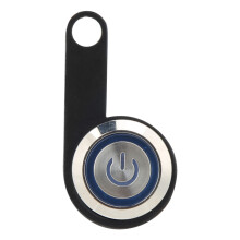 Motorcycle Handlebar Switch with Blue LED, Stainless Steel, 50x60cm